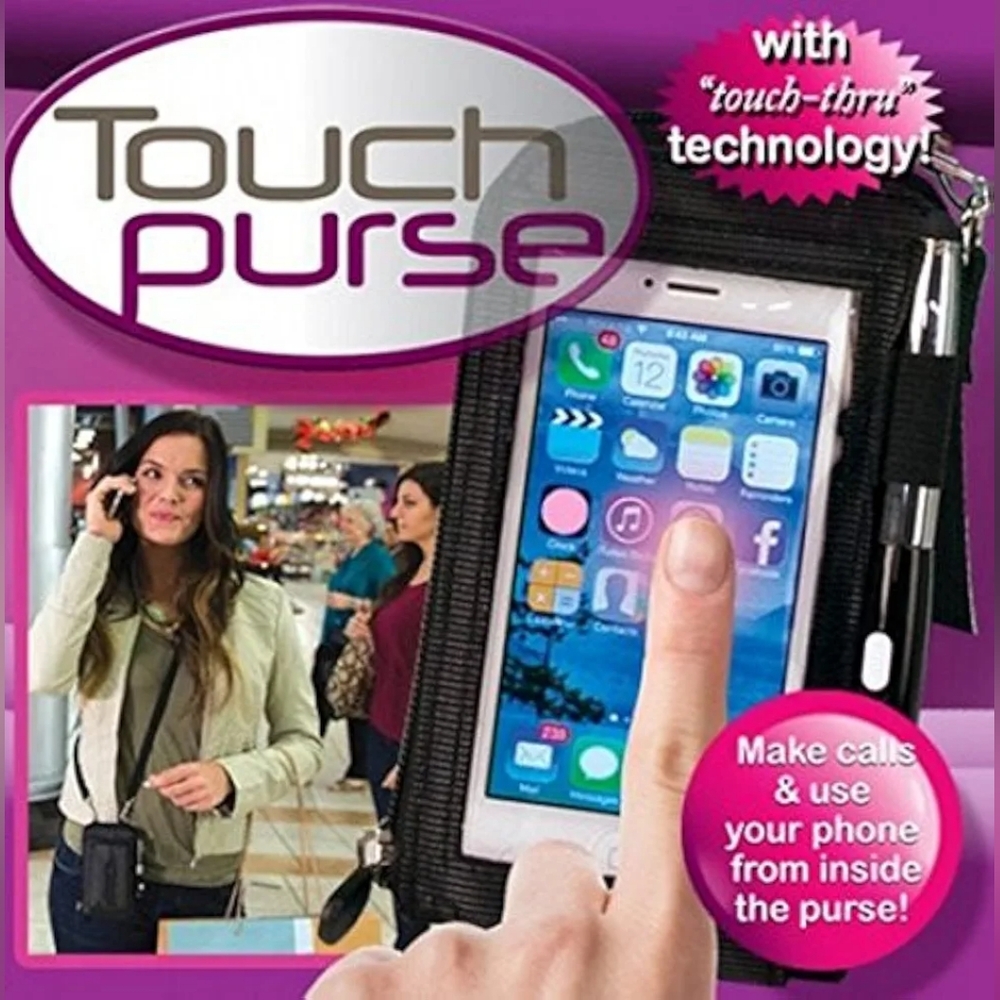 As Seen On TV Touch Purse - Black